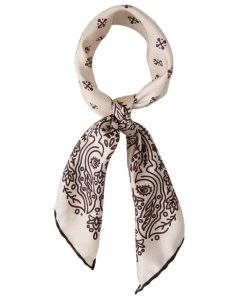 Simple Paisley silk bandana | Serà Fine Silk
