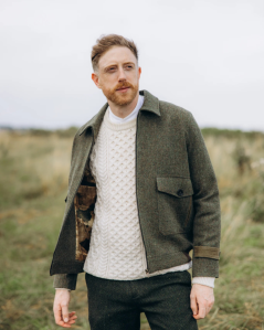Tvídová bunda Aviator | Celtic Tweed