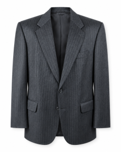 Dormeuil vintage charcoal chalkstripe suit