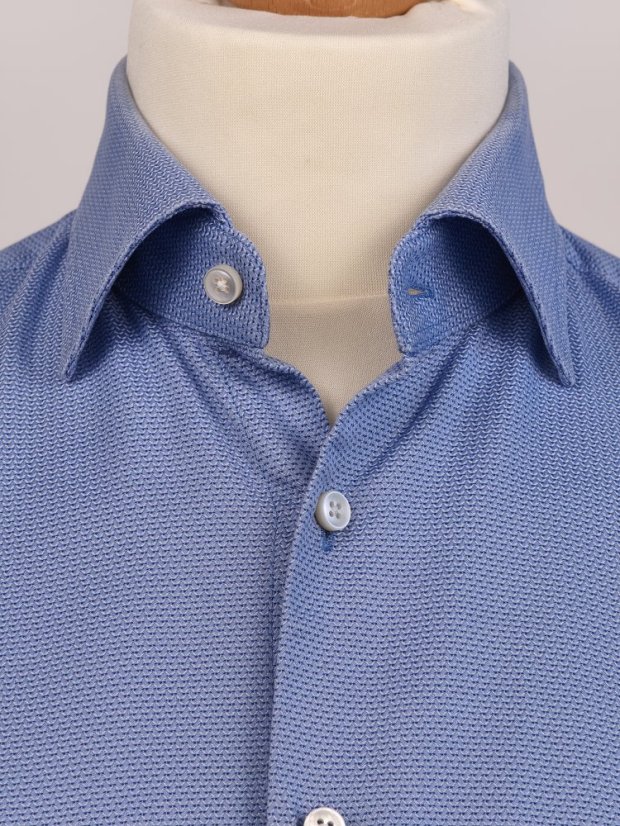 Klasická business košile STENSTRÖMS | Modrá, Slim Fit (Vel. M)