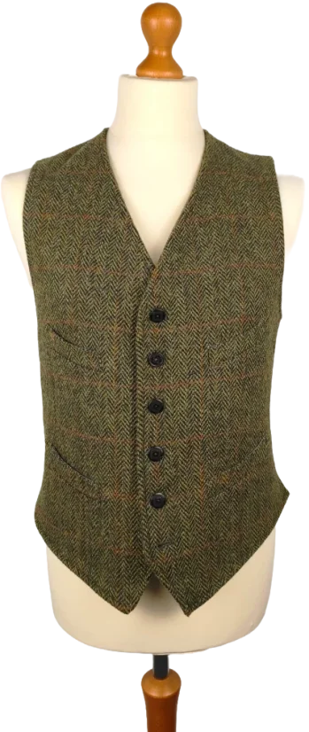 Tvídová Vesta REDS | Harris Tweed